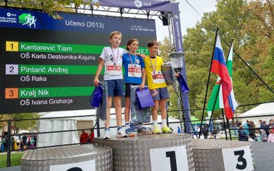 Ljubljanski maraton- osnovnošolski tek